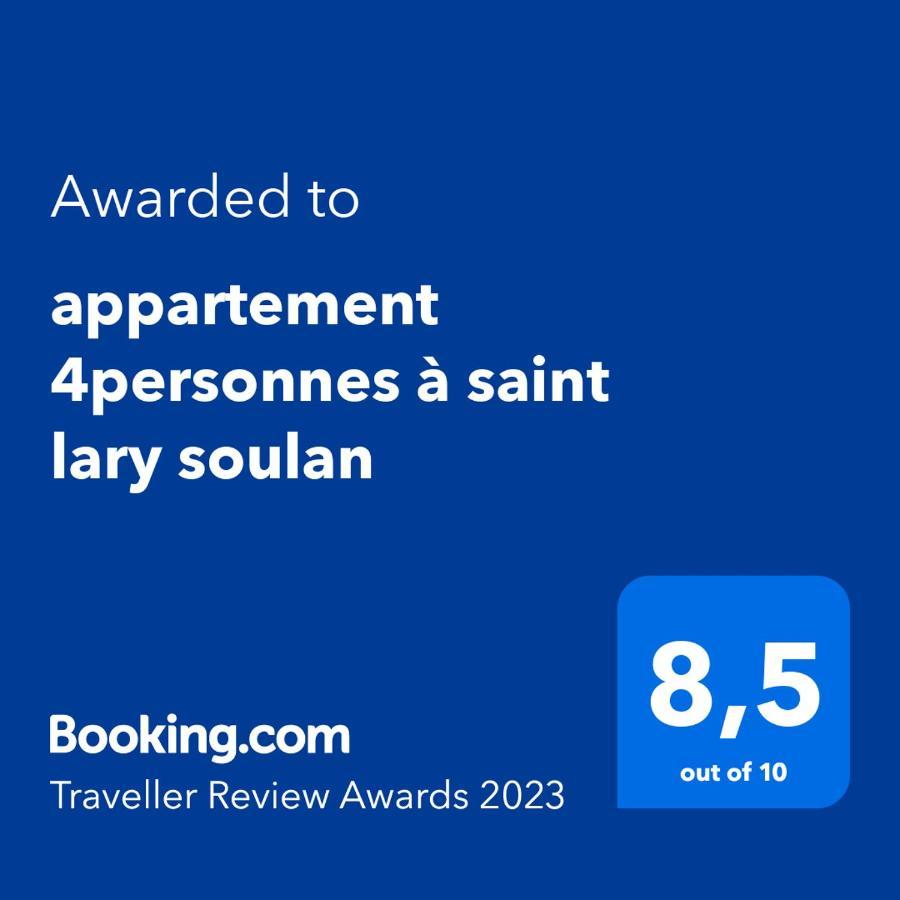 Appartement 4Personnes A Saint Lary Soulan Экстерьер фото